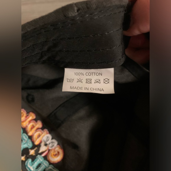 Raised Embroidery Retro “gobble till u wobble” cotton baseball hat Unisex - Picture 7 of 14